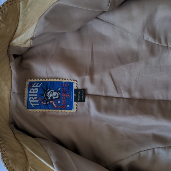 Tribe America Leather Fringed jacket, and pants. - Picture 4 of 8